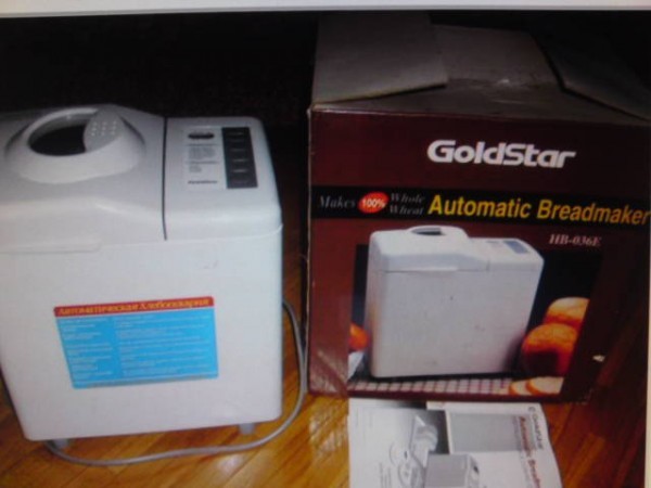 инструкция + к хлебопечке goldstar