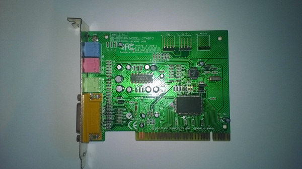 SCARICARE DRIVER SCHEDA AUDIO CT4810